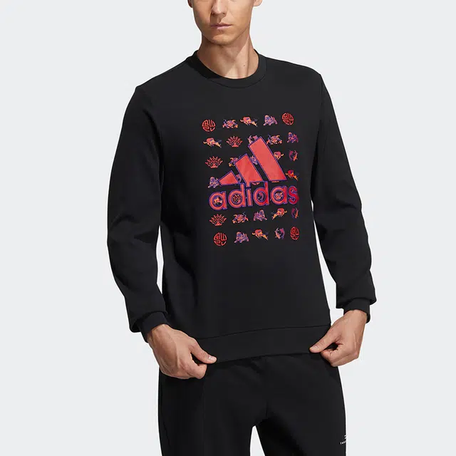 adidas CNY Cny Gfx Swt Un Logo