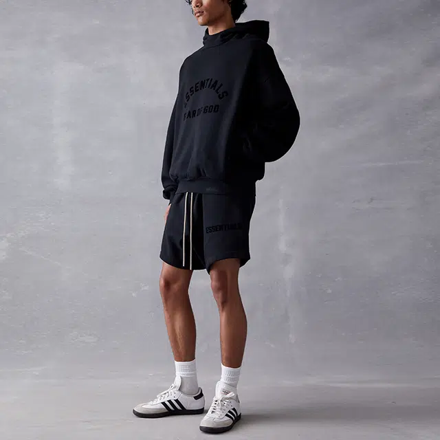 Fear of God Essentials SS23 Hoodie Jet Black