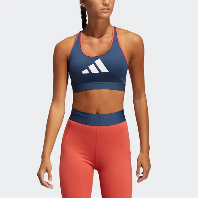 adidas Drst 3 Bar Bra Logo