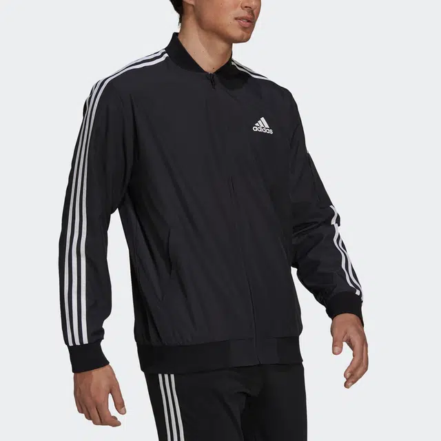 adidas M 3s Bomber Jkt Logo