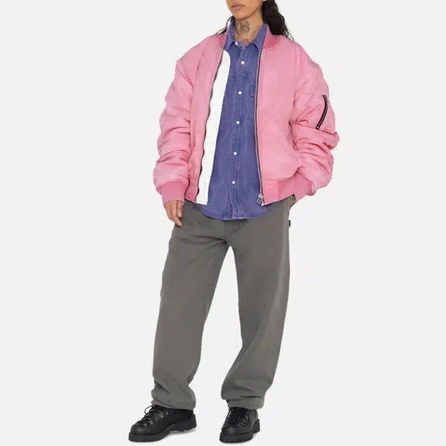 Stussy SS22 Dyed Nylon Bomber
