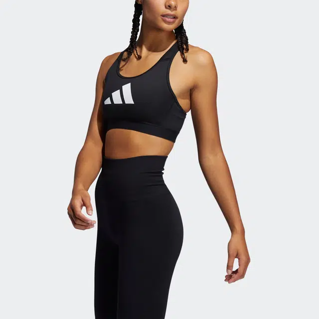 adidas Drst 3 Bar Bra Logo