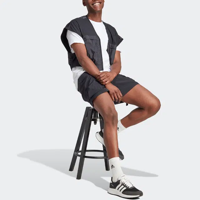 adidas City Escape Cargo Shorts Logo