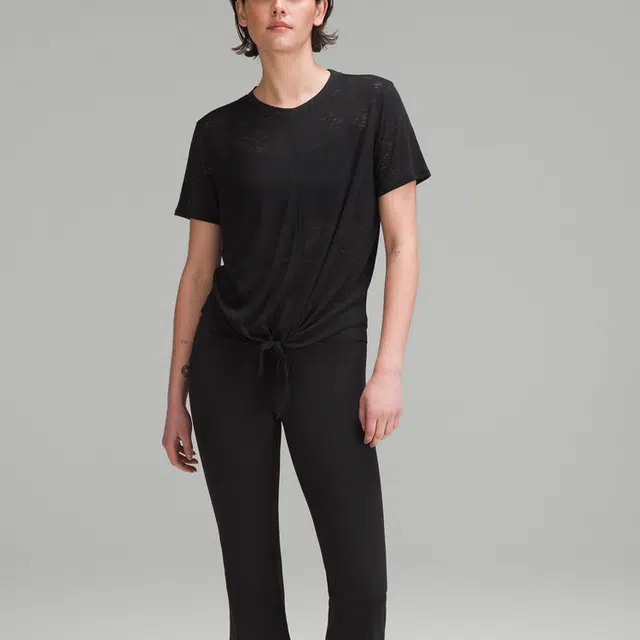 lululemon SS23 Lightweight Tie-Front T