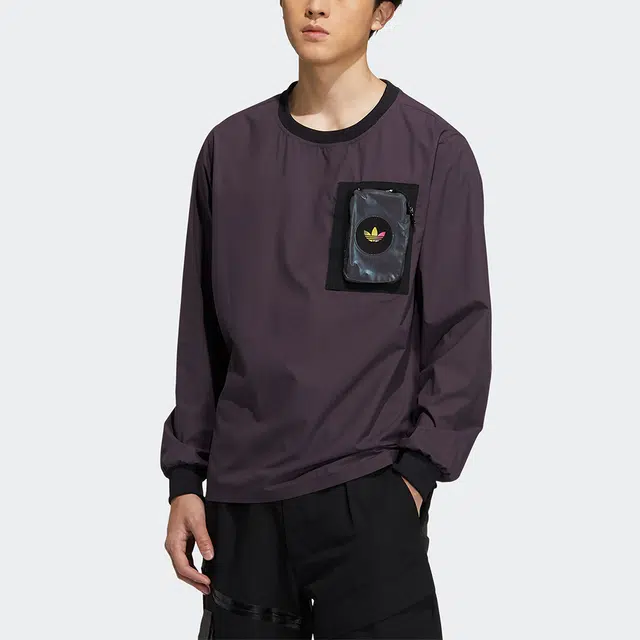 adidas originals Prem Wvn Ls Tee T