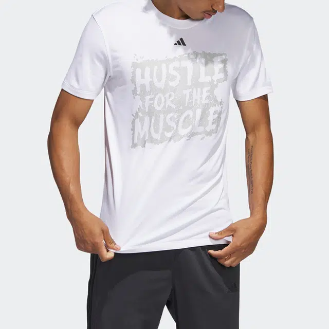 adidas Hustle For The Muscle Aeroready T