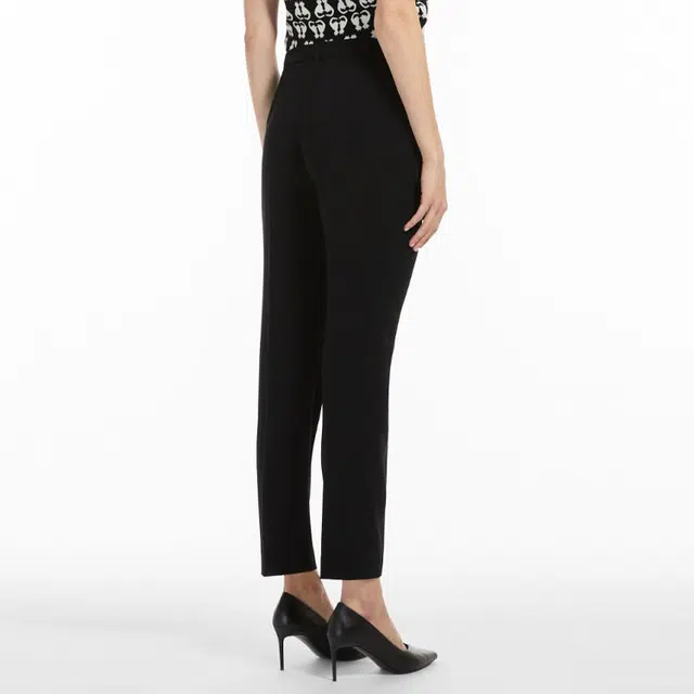 MaxMara Jerta High Waist Tapered Pants Black
