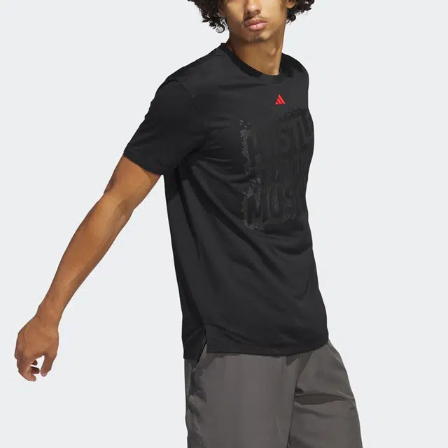 adidas Hustle For The Muscle Aeroready T