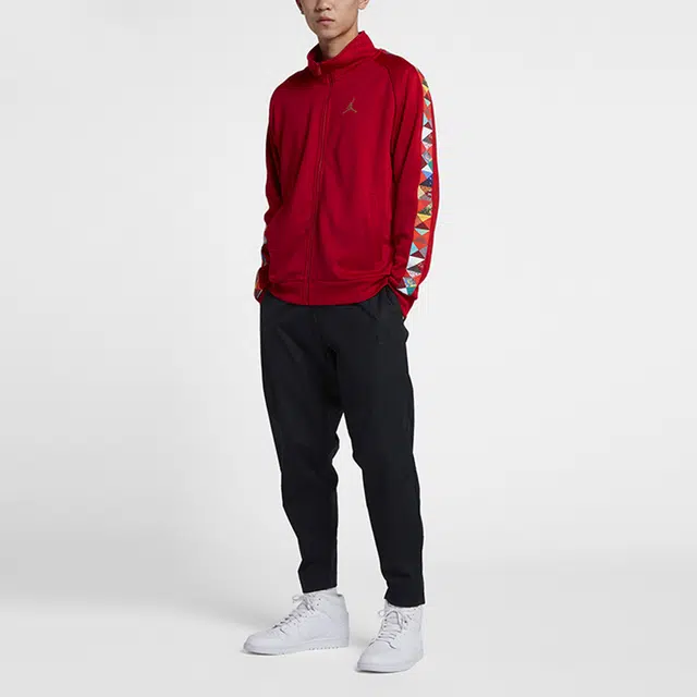 Jordan CNY Tricot Jacket Red