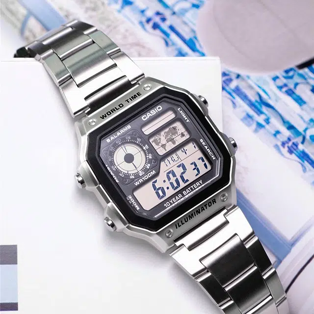 CASIO STANDARD AE-1200WHD-1A+ AE-1200WH-1A