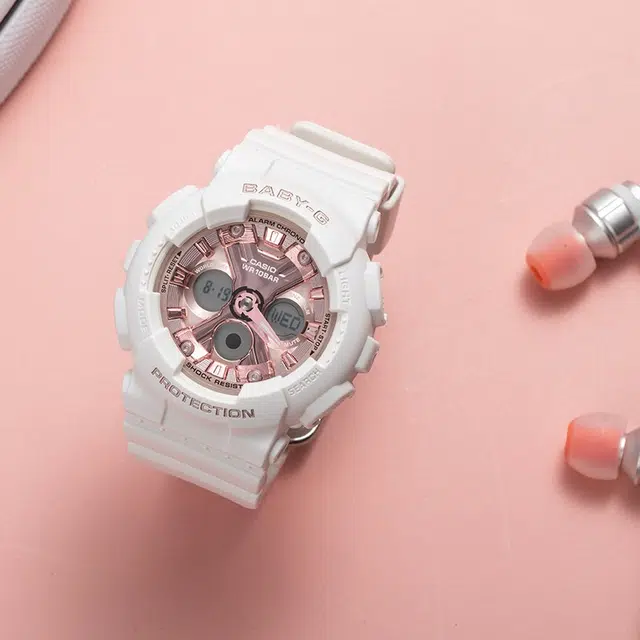CASIO G-SHOCK BABY-G 100 AEQ-110W-1BBA-130-7A1PRL