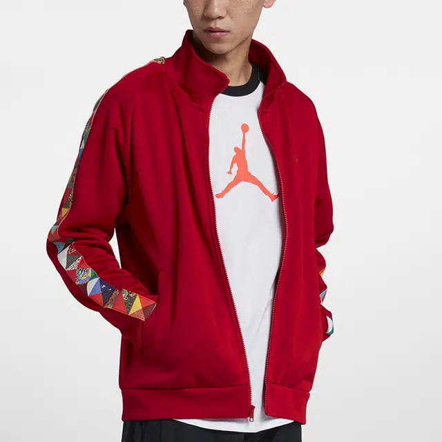 Jordan CNY Tricot Jacket Red