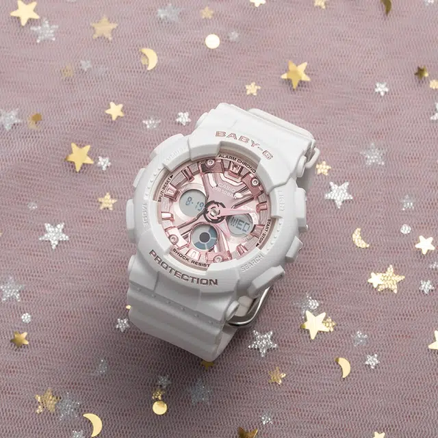 CASIO G-SHOCK BABY-G 100 AEQ-110W-1BBA-130-7A1PRL