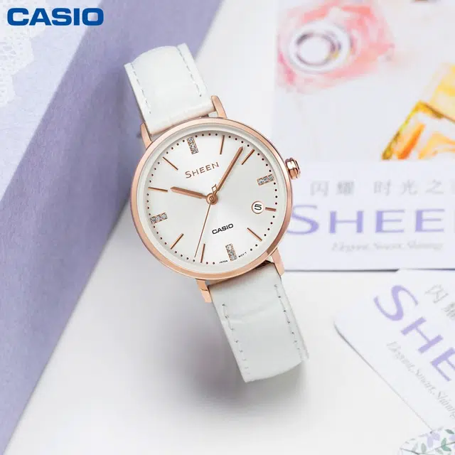 CASIO DRESS MTP-1384L-7A+SHE-4048PGL-7A