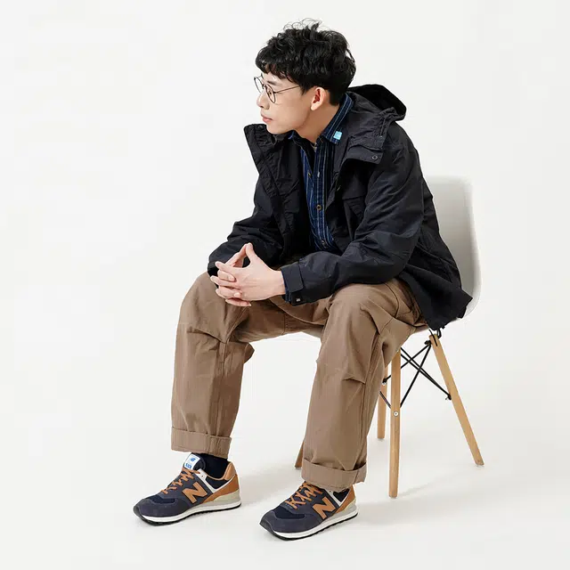 New Balance 574 V2 Blue Brown