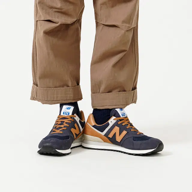 New Balance 574 V2 Blue Brown