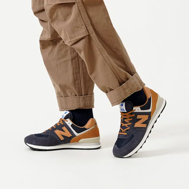 New Balance 574 V2 Blue Brown
