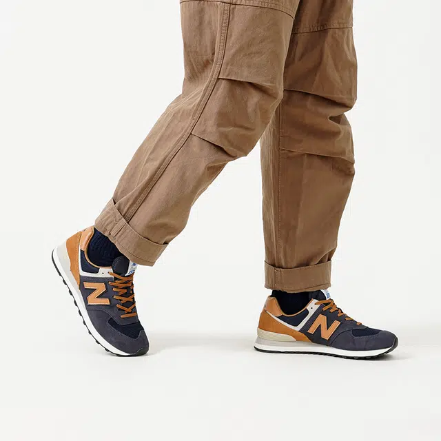 New Balance 574 V2 Blue Brown