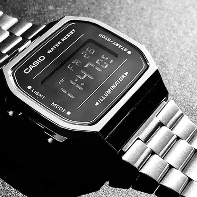 CASIO VINTAGE A158WA-1+A168WEM-1