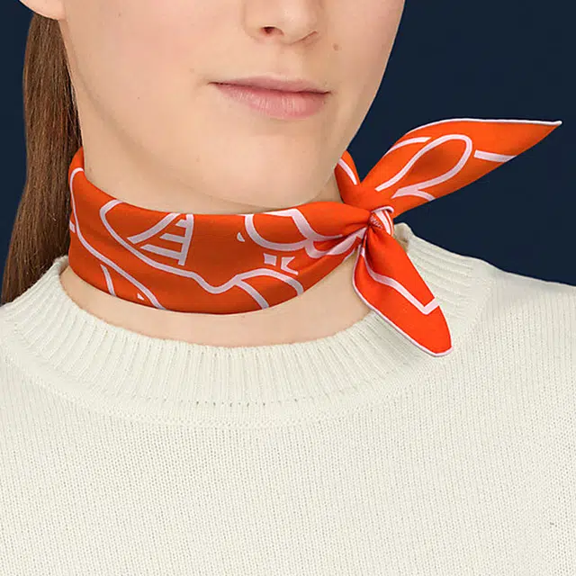 HERMES 45VermillonRose
