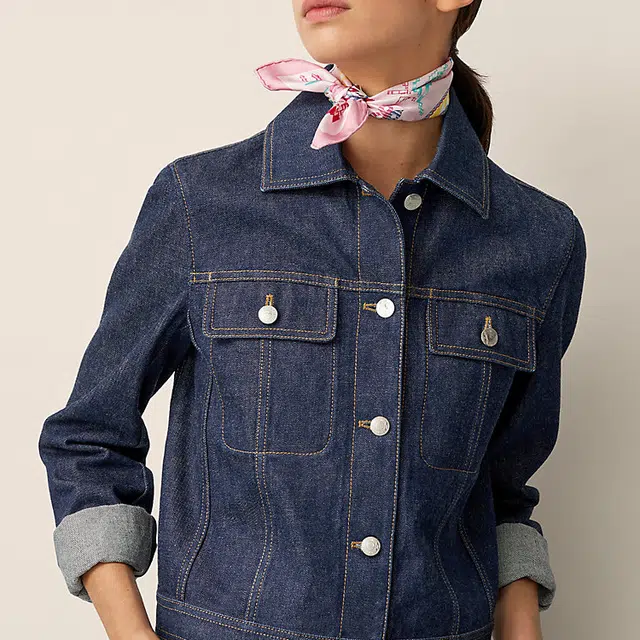 HERMES 45 RoseBleu JeanJaune