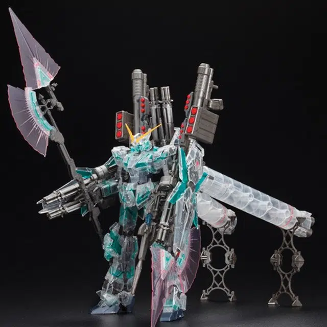 BANDAI MG EXPO 1100 UC RX-0 Mechanical Clear ver 18cm