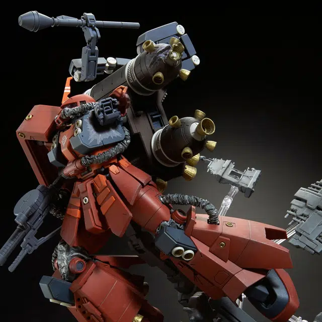 BANDAI MG 1100 PB MS-06R II 18cm