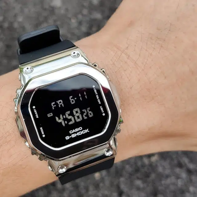 CASIO G-SHOCK GM-110-1A+GM-S5600-1ER