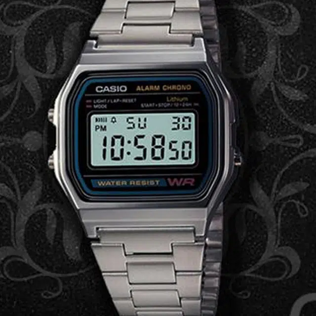 CASIO VINTAGE A158WA-1+A168WEM-1