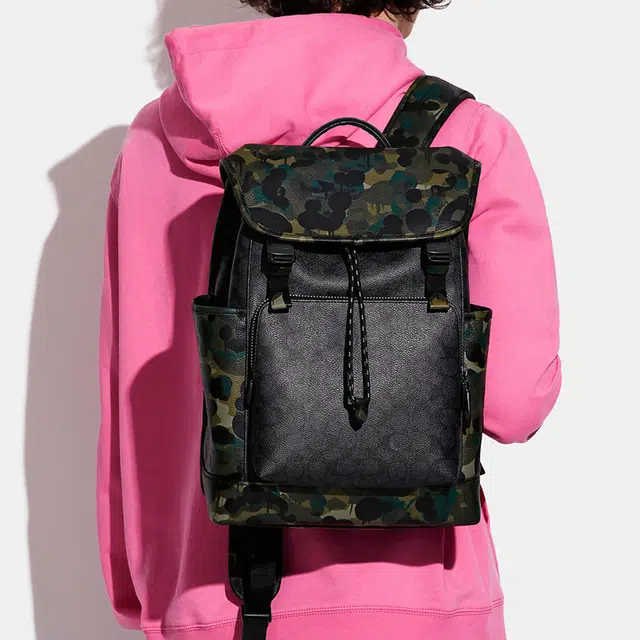 COACH Flap Backpack 27