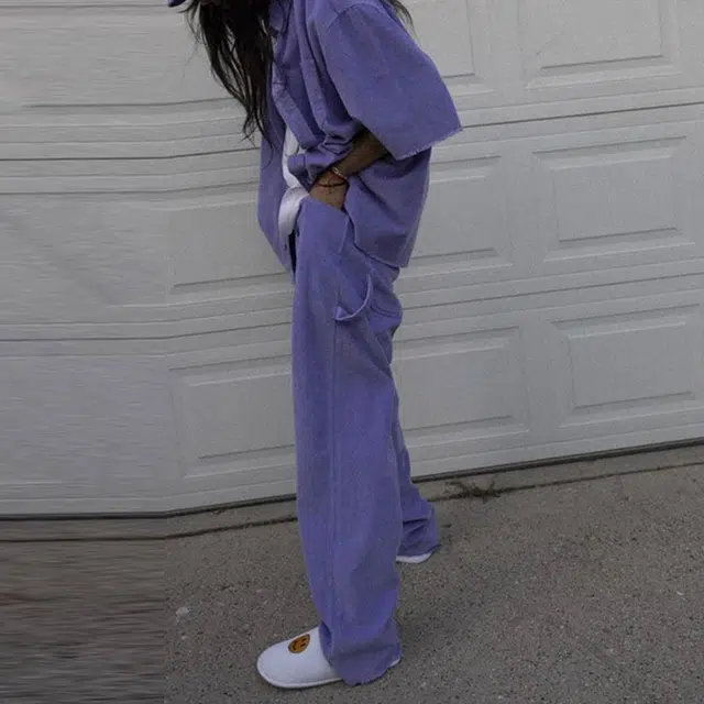 Drew House FW21 Corduroy Carpenter Pant Lavender