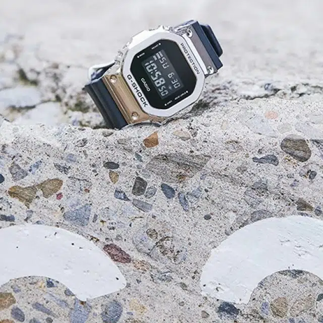 CASIO GM-5600-1+GM-S5600PG-1ER