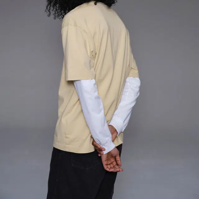 PALACE x Calvin Klein SS22 T-Shirt Wheat LogoT