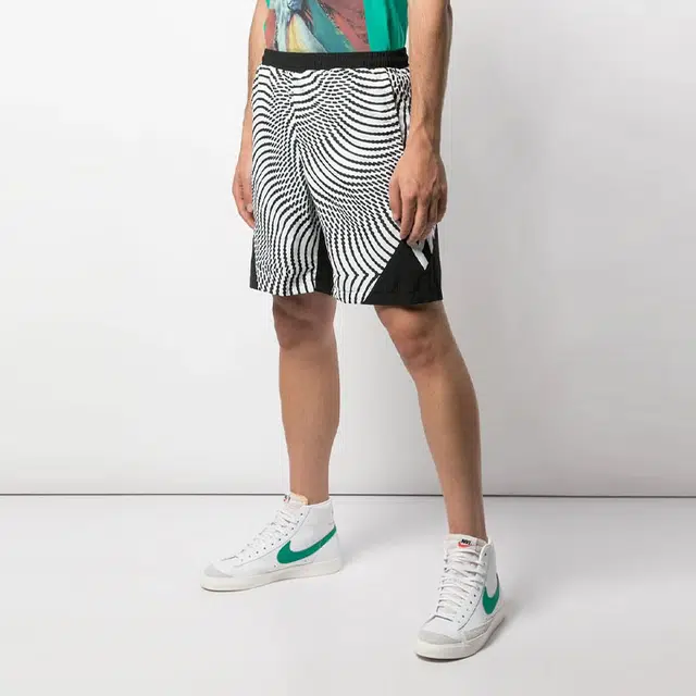 PALACE Swirl Shorts Black White