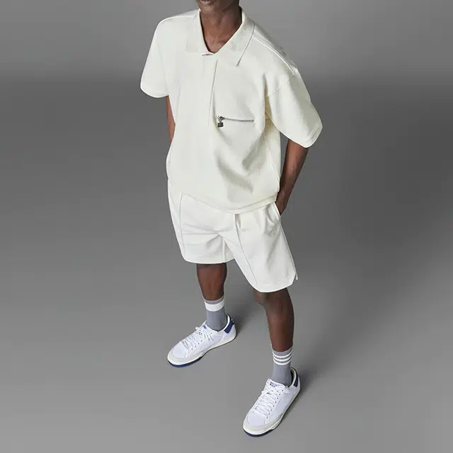 adidas originals x BLUE VERSION TIE-BREAK POLO Polo