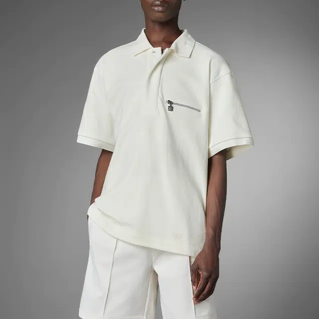 adidas originals x BLUE VERSION TIE-BREAK POLO Polo