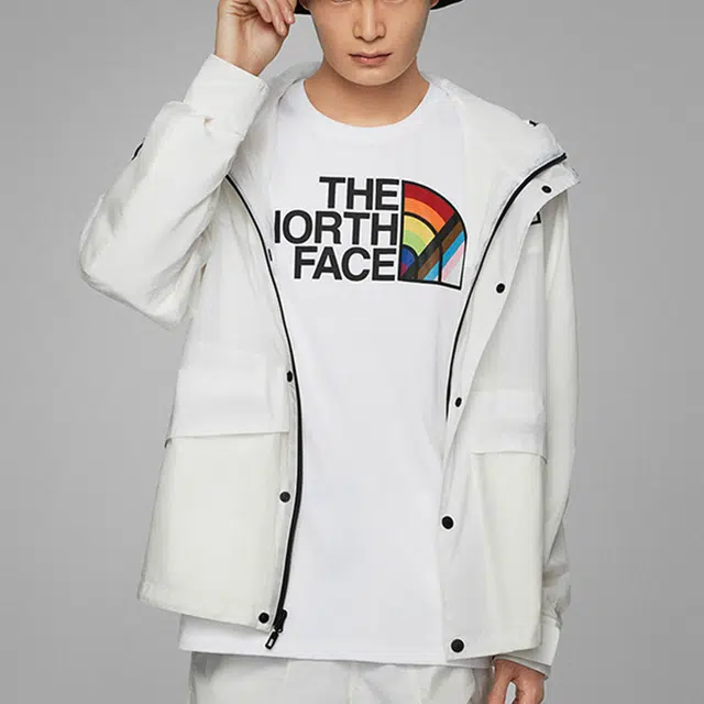 The North Face UE Series White Hoodie Jacket