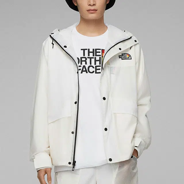 The North Face UE Series White Hoodie Jacket