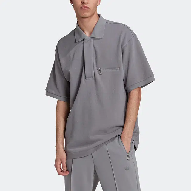 adidas originals x BLUE VERSION TIE-BREAK POLO Polo