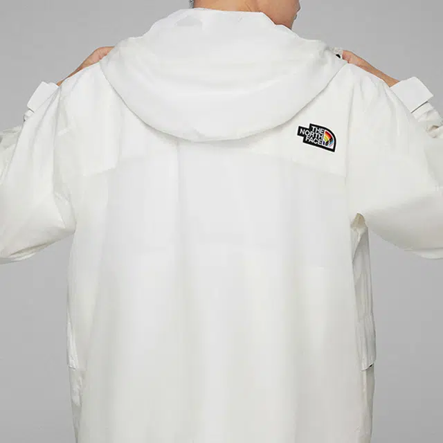 The North Face UE Series White Hoodie Jacket