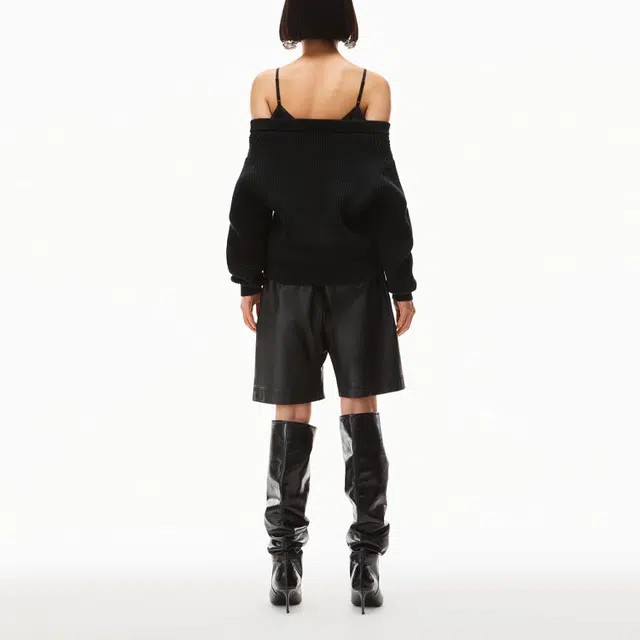 Alexander Wang SS22 Satin Strap Sweater