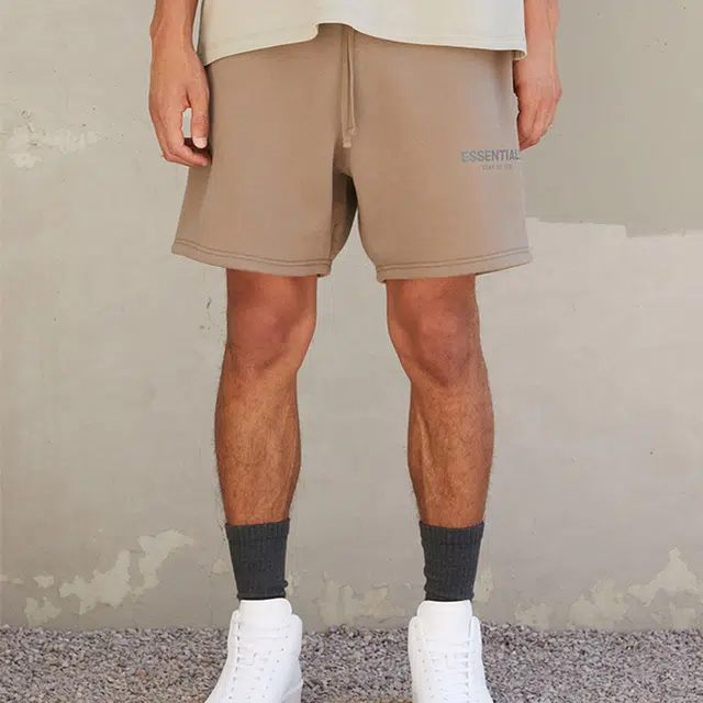 Fear of God Essentials FW21 Sweatshort Harvest Logo