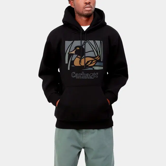 Carhartt WIP FW22 Hooded Duck Pond Sweatshirt