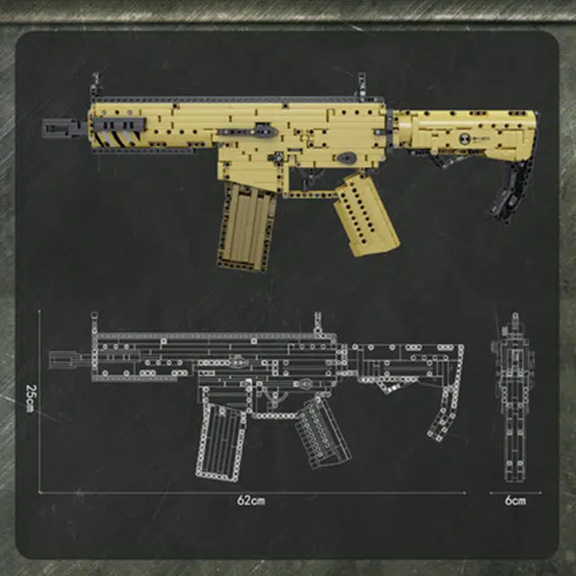 SCAR 1369pcs 14015