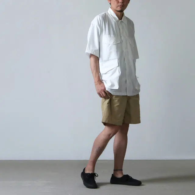 DAIWA PIER39 Tech French Mil Field Shirts SS
