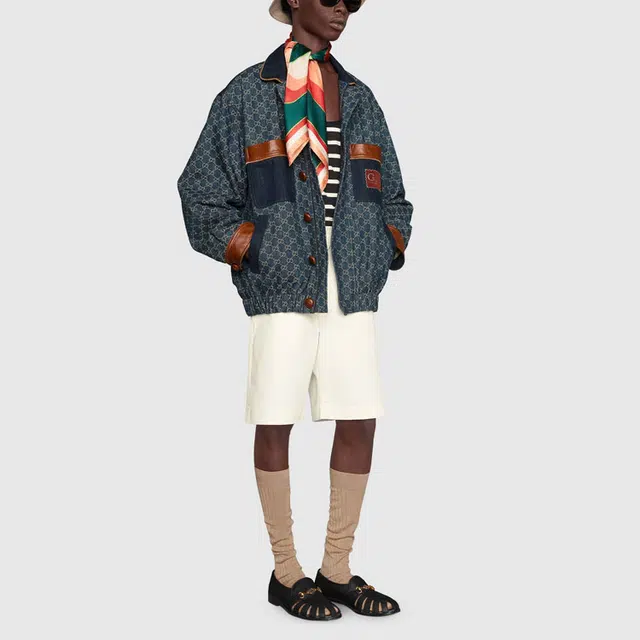 GUCCI Denim Logo