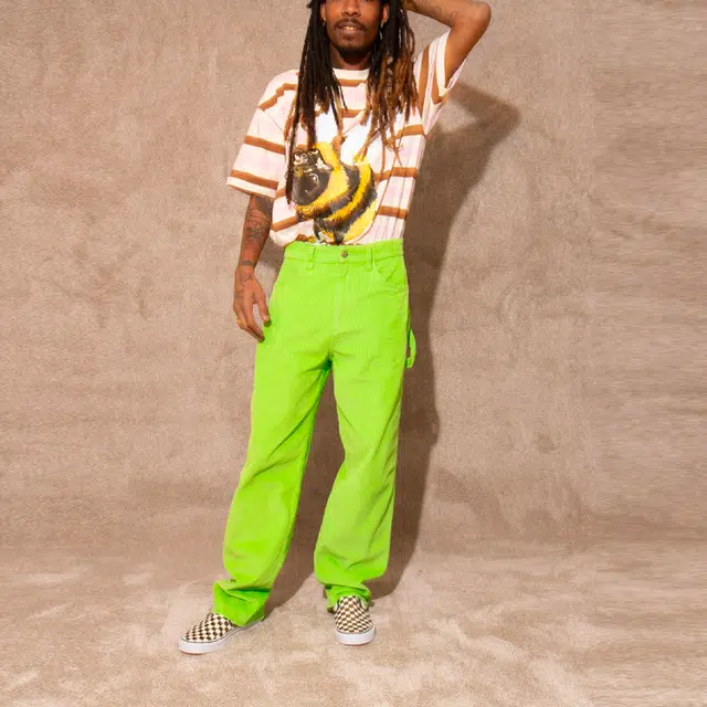 Drew House Bizzy Ss Tee Neapolitan Stripe