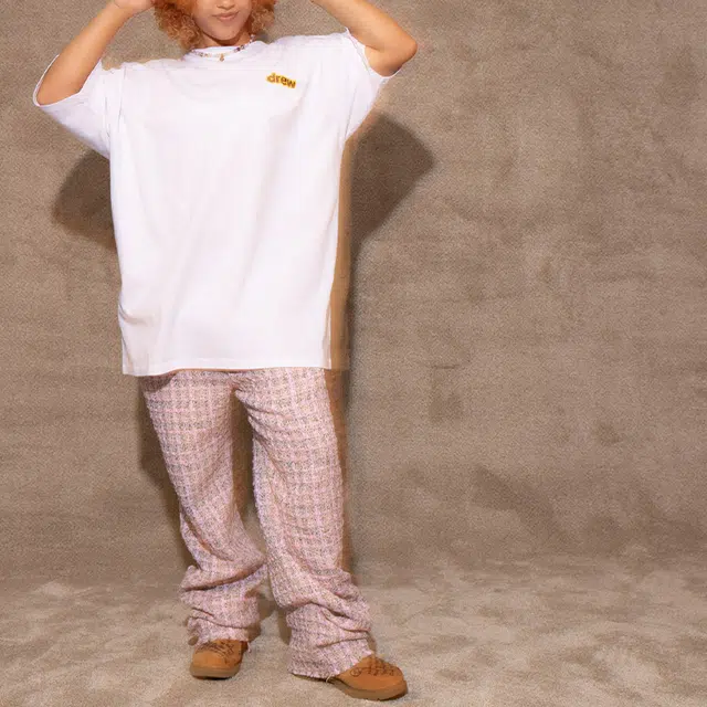 Drew House Doodle Joy Ss Tee White T