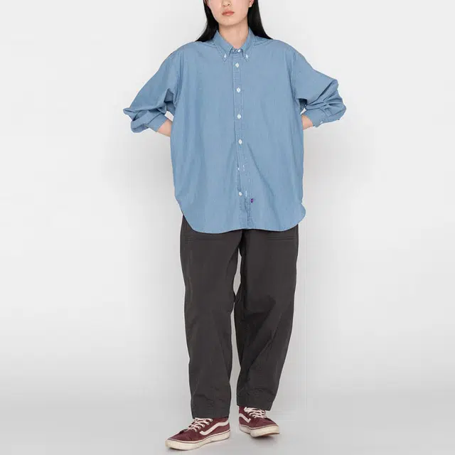 THE NORTH FACE PURPLE LABEL FW23 Ripstop Wide Cropped Field Pants