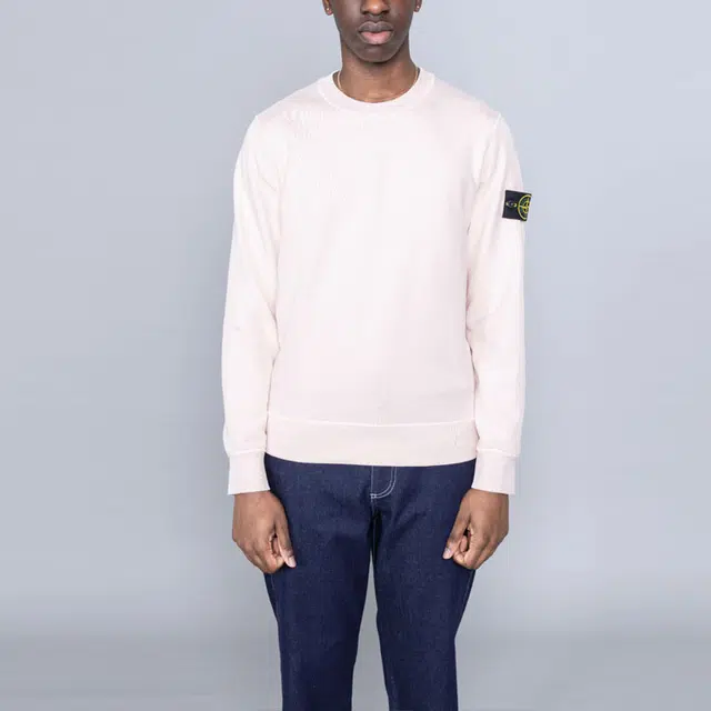 STONE ISLAND Garment Dyed Crew Sweat